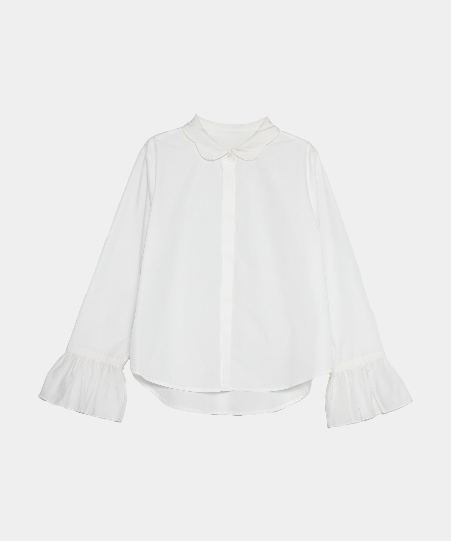 トップス mare Scallop Collar Blouse Wrinkle Prevention】Scallop Collar Blouse – maré（マレ）オンライン