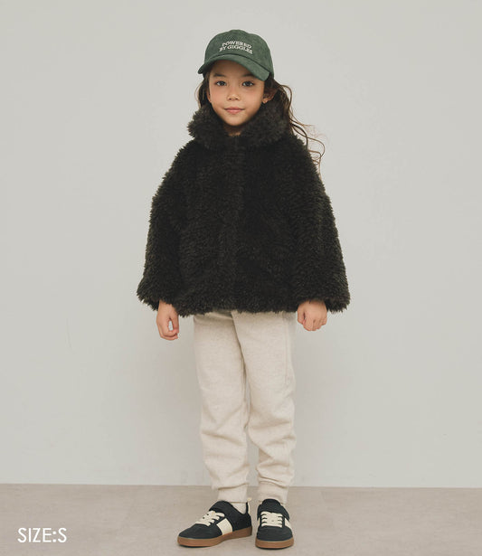 【Machine-Washable】Kids Teddy Boa coat