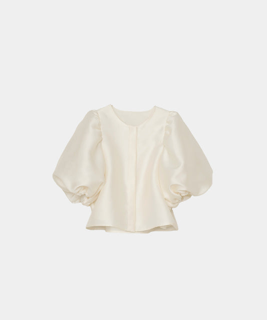 【Multi-Function】Soft Volume Puff Sleeve Blouse