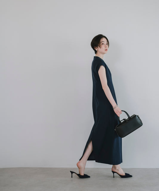 【Machine Washable】Front Tuck Cocoon One Piece