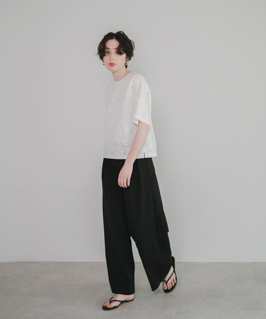 【Multi-Function】Relax Tuck Wide Pants