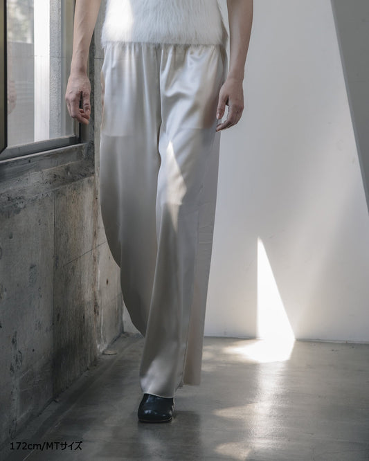 【Multi-Function】Drape Satin Easy Pants