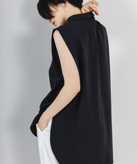 【Multi-Function 】Classic Collar Side Slit Blouse