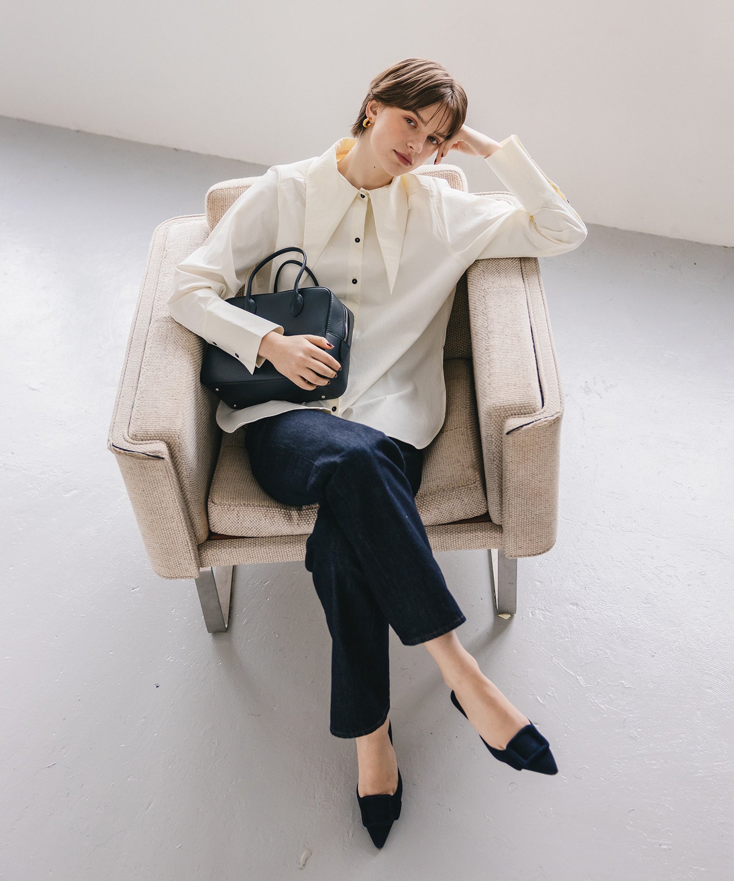 Classical Tie Blouse – maré（マレ）オンラインストア