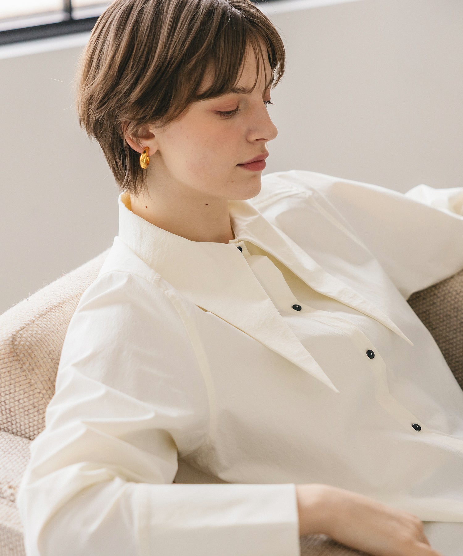 Classical Tie Blouse – maré（マレ）オンラインストア