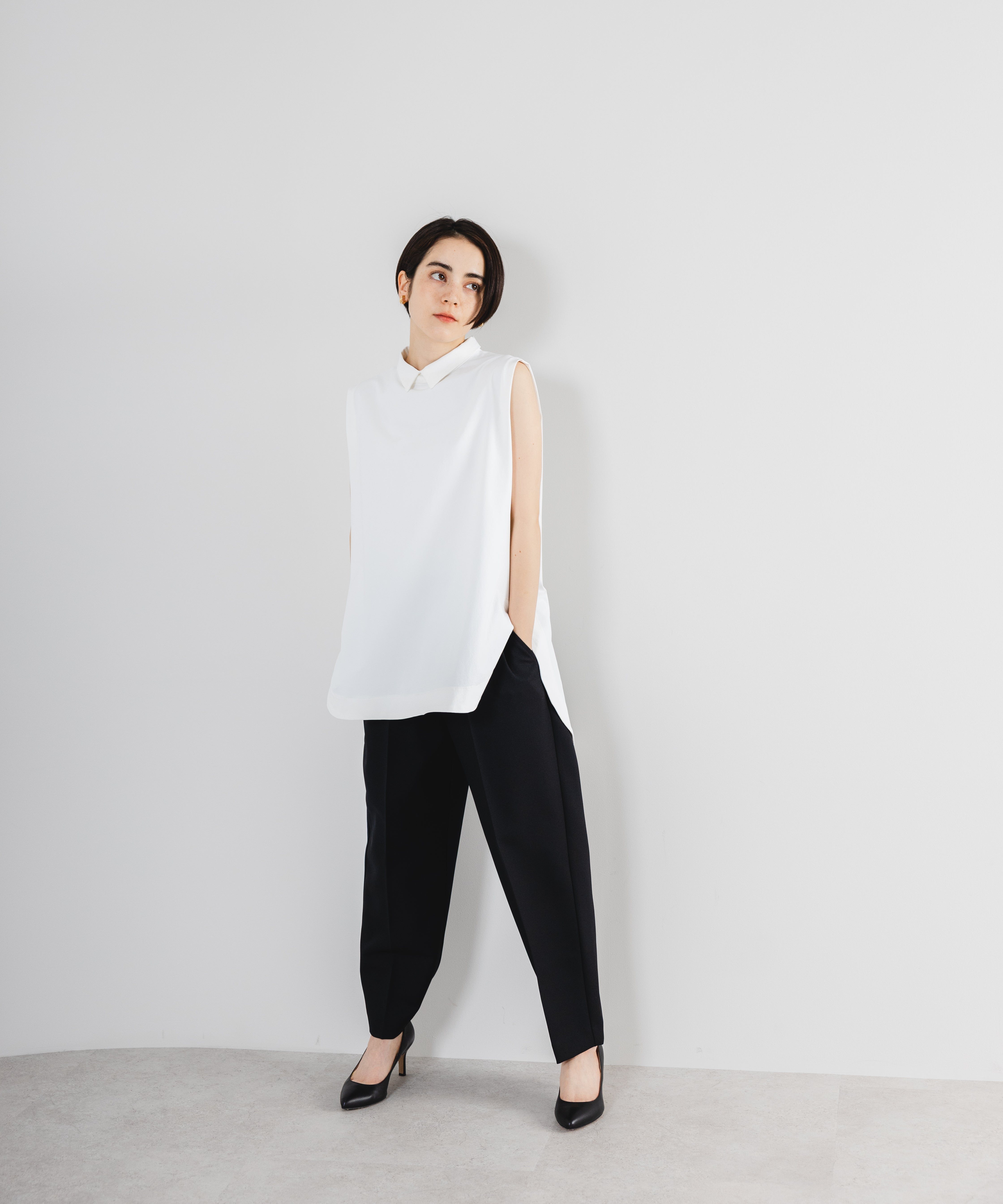 新品◯ mare マレ　Side Slit Overshirt mare マレSide Slit Overshirt