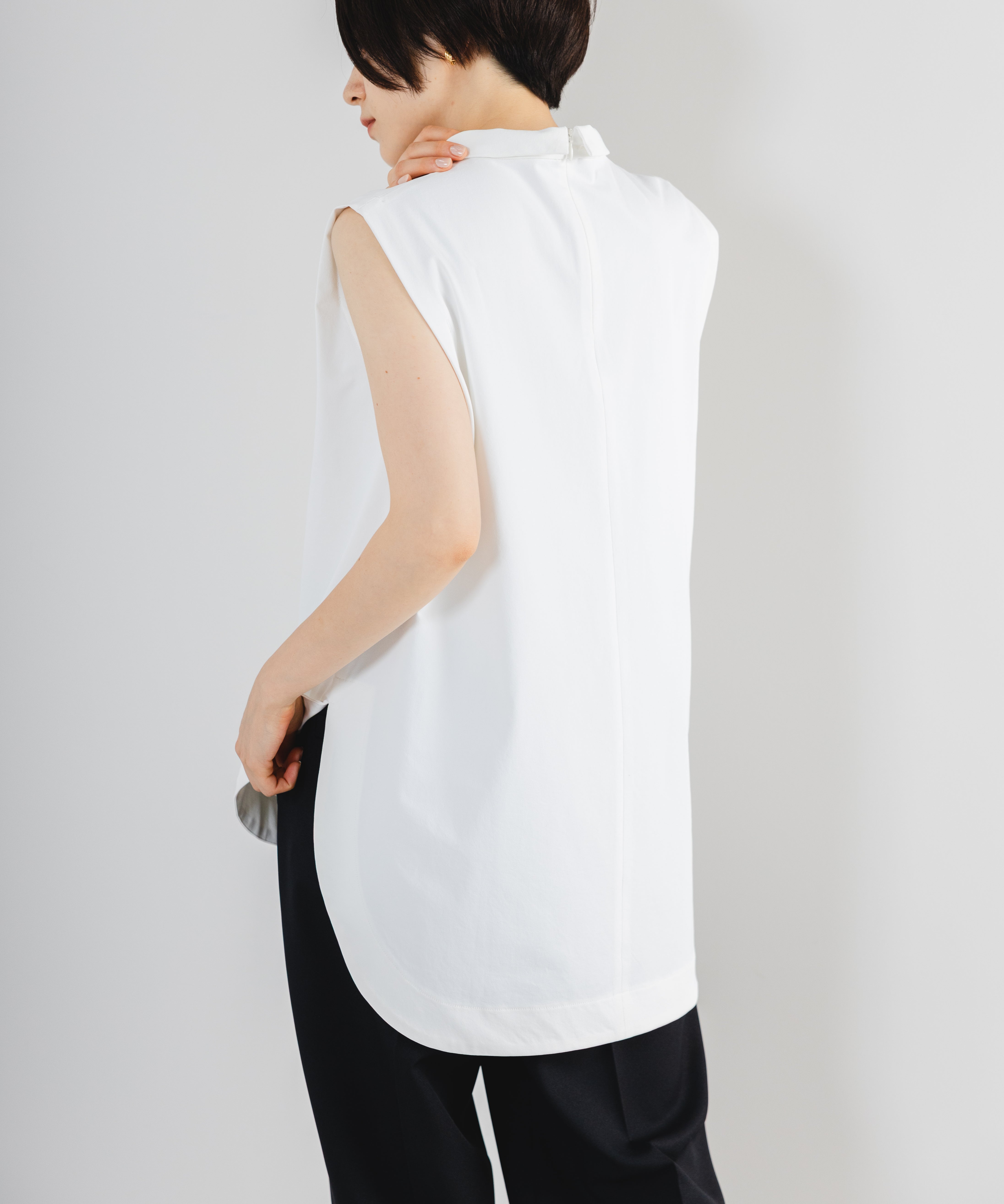 mare マレSide Slit Overshirt