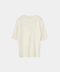 【Machine Washable】Half Sleeve Knit