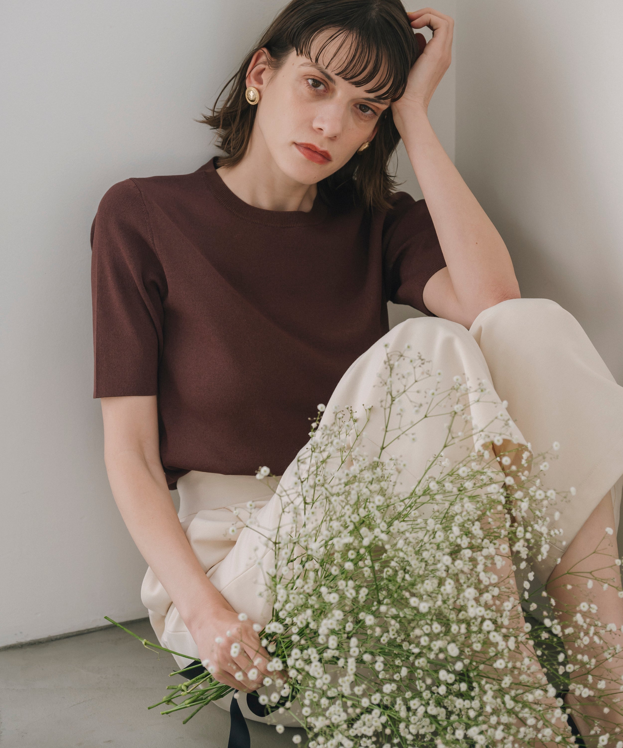 Water-Repellent】Basic Peplum Blouse – maré（マレ）オンラインストア