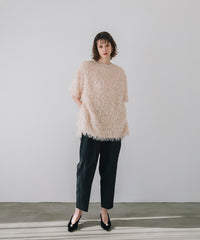 【Soft-Touch】Feather Like Over Tshirts