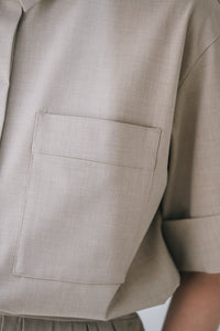 【Cool-Touch】Roll Up Half Sleeve Shirts