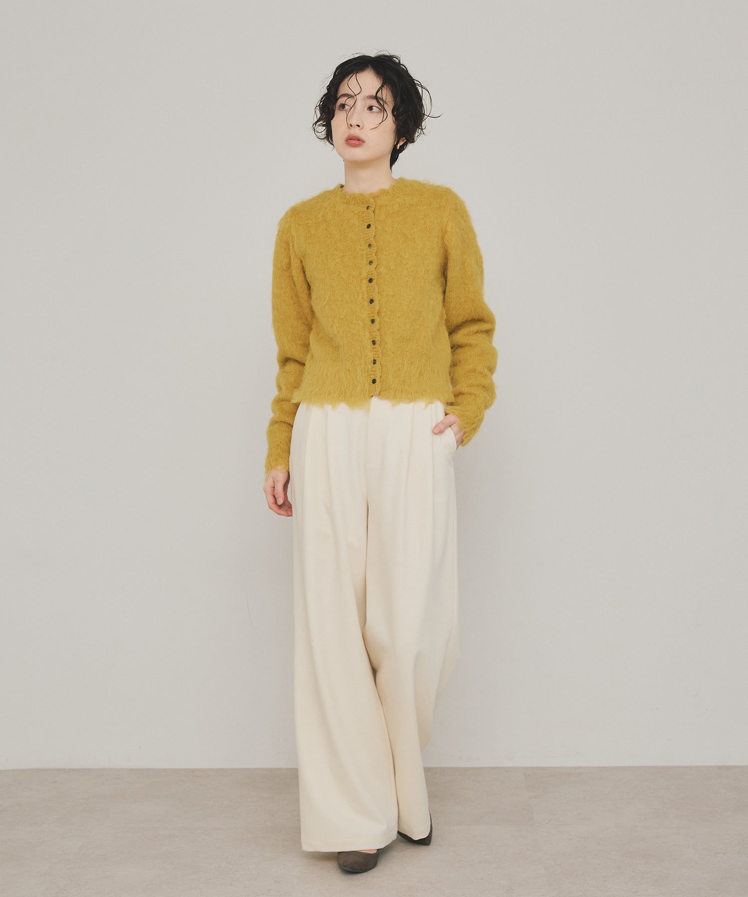 【Soft-Touch Comfort】Scallop Feather Touch Cardigan