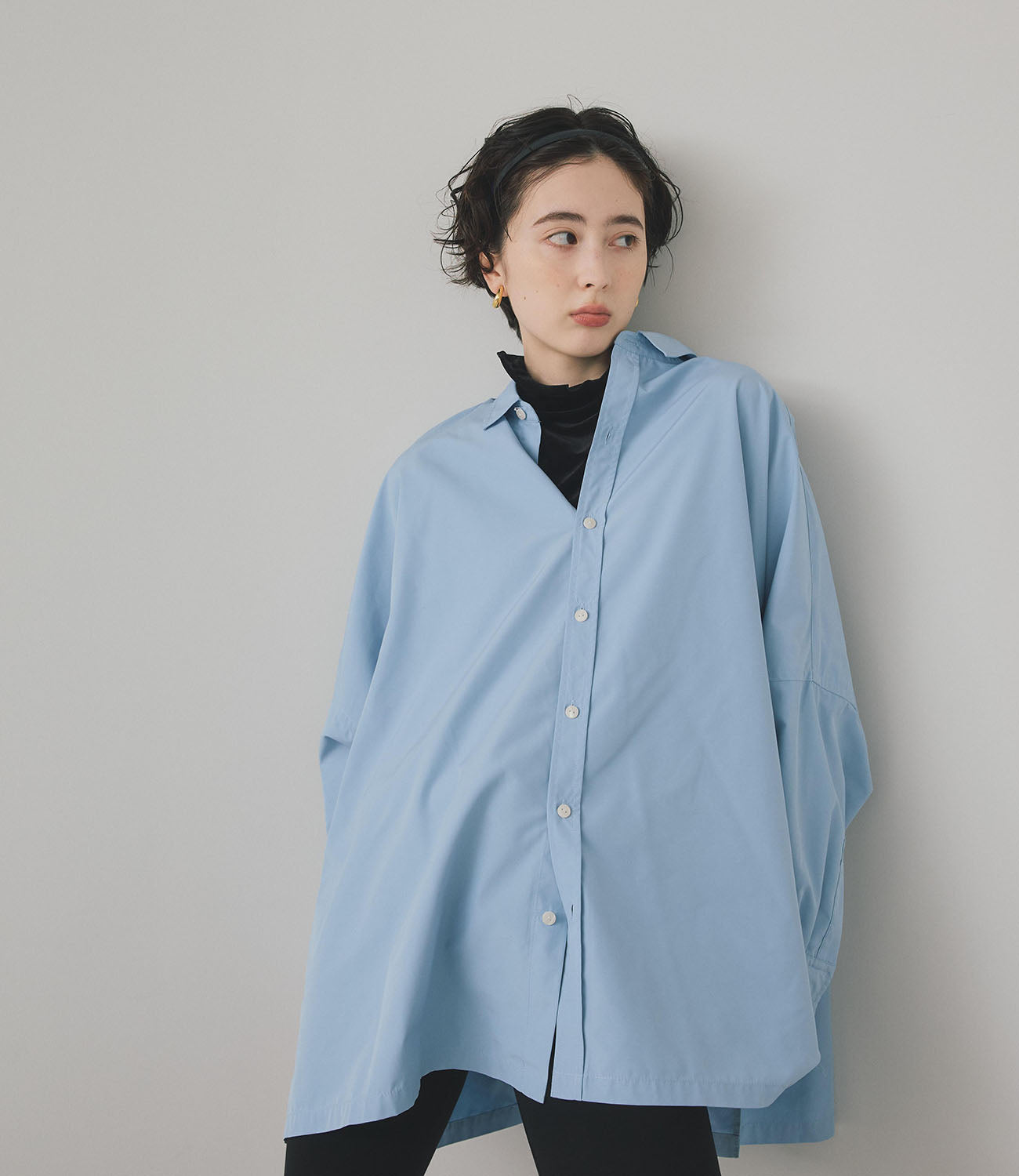 【サザン】【新品】mare マレ Side Slit Overshirt Water-Repellent】Side Slit Overshirt – maré（マレ）オンラインストア