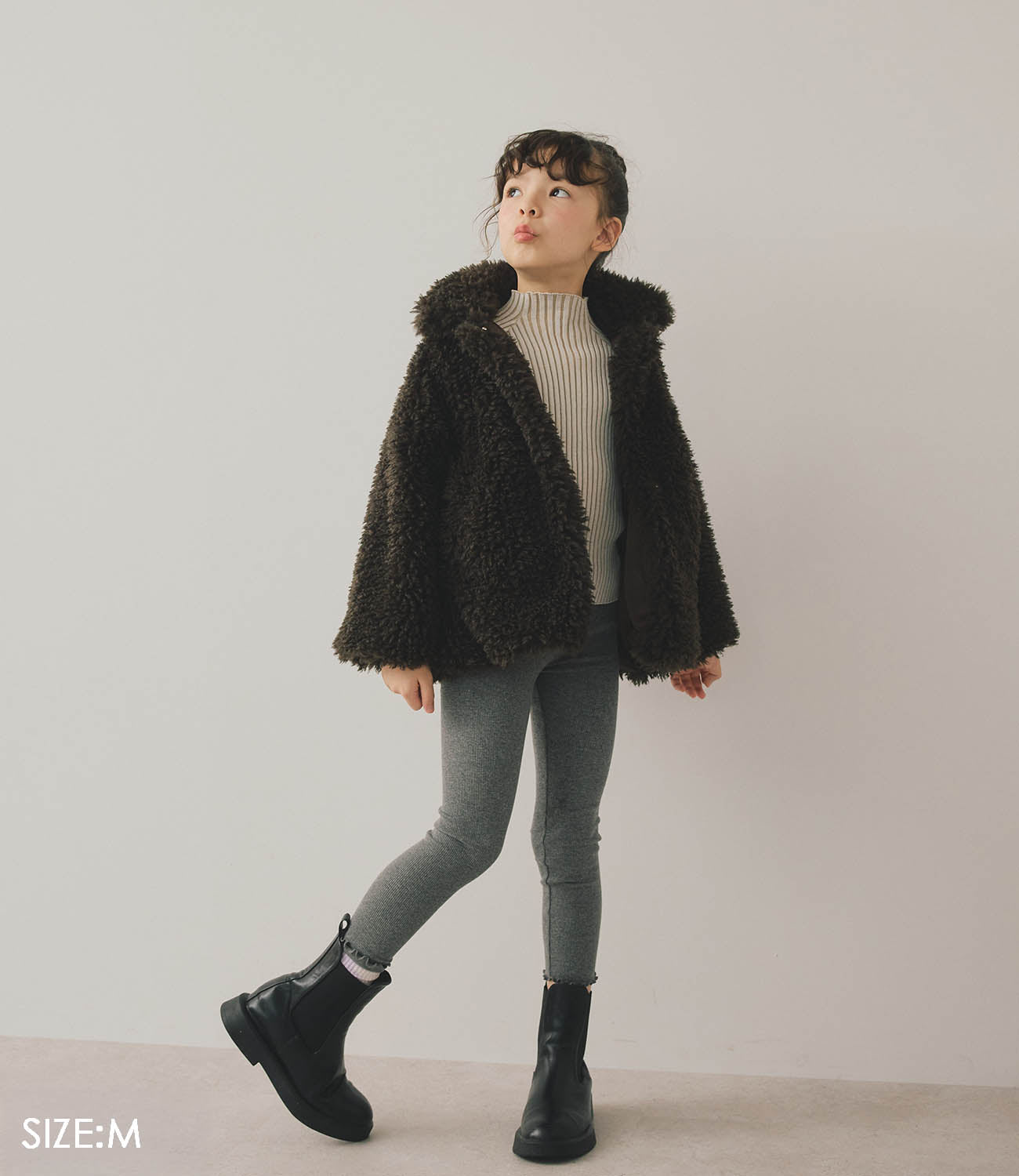 【Machine-Washable】Kids Teddy Boa coat