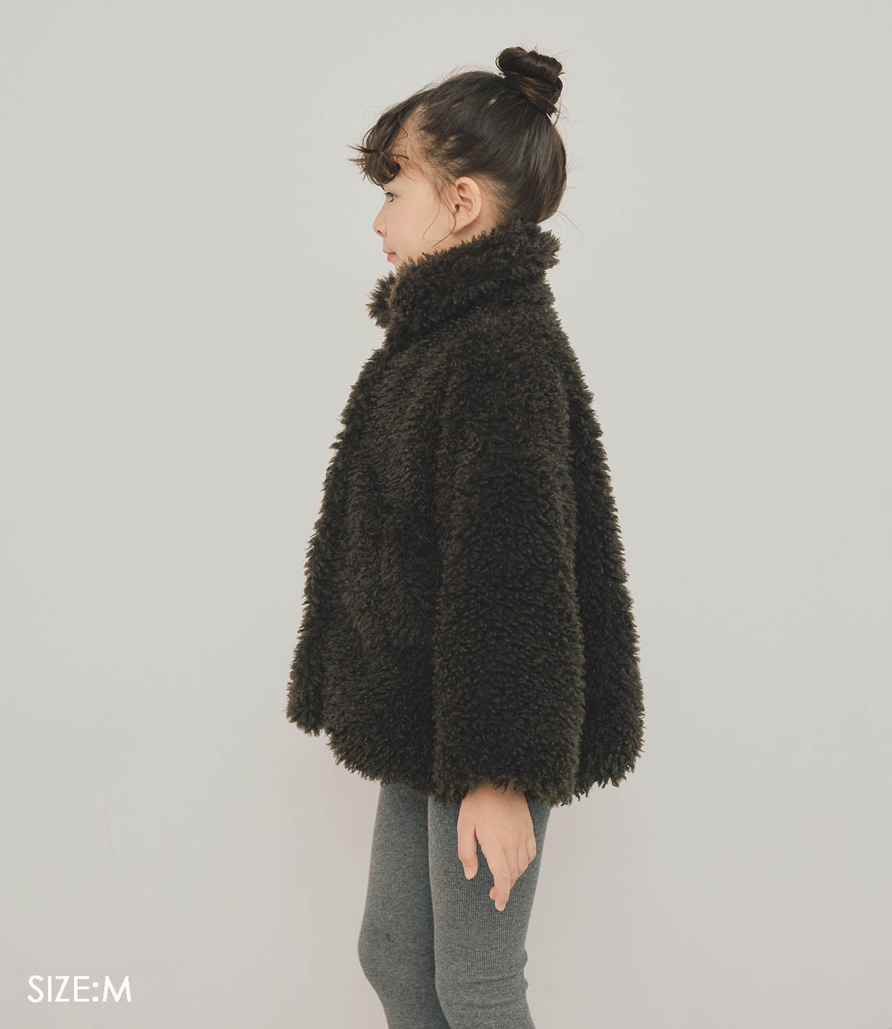 【Machine-Washable】Kids Teddy Boa coat