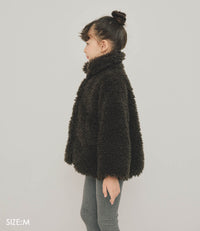 【Machine-Washable】Kids Teddy Boa coat