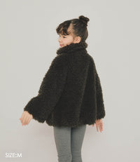 【Machine-Washable】Kids Teddy Boa coat