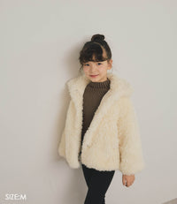 【Machine-Washable】Kids Teddy Boa coat