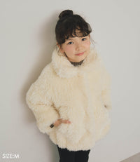 【Machine-Washable】Kids Teddy Boa coat