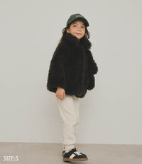 【Machine-Washable】Kids Teddy Boa coat