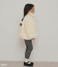 【Machine-Washable】Kids Teddy Boa coat