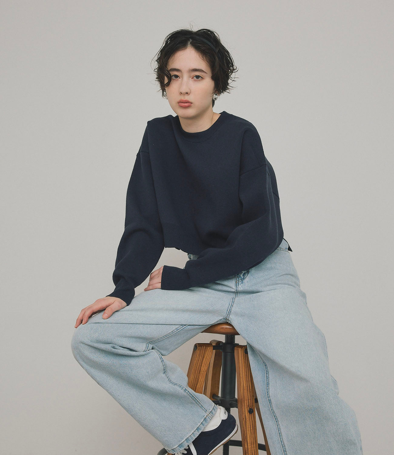 Layerable】Short Side Slit Knit – maré（マレ）オンラインストア