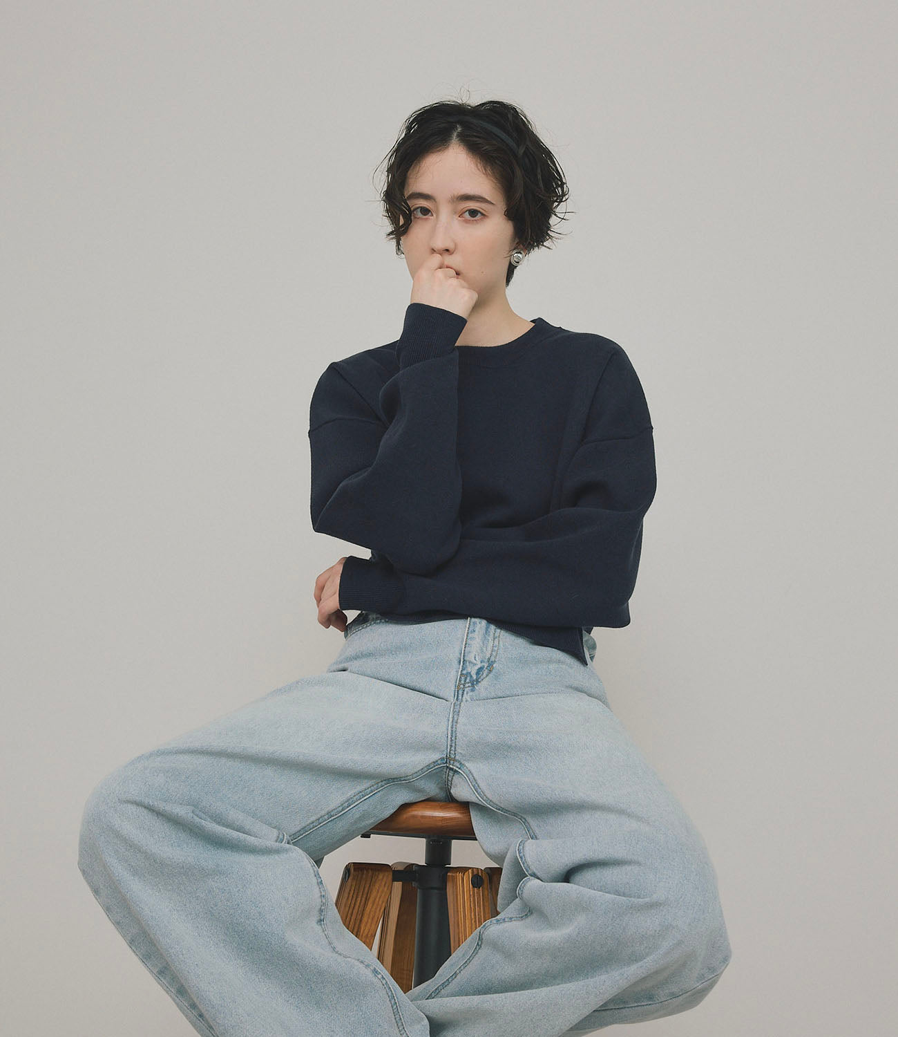 Layerable】Short Side Slit Knit – maré（マレ）オンラインストア