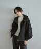 【Water Repellent】Stand Collar Flared Blouson