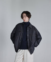 【Superfine Merino Wool】Minimal Turtleneck Knit