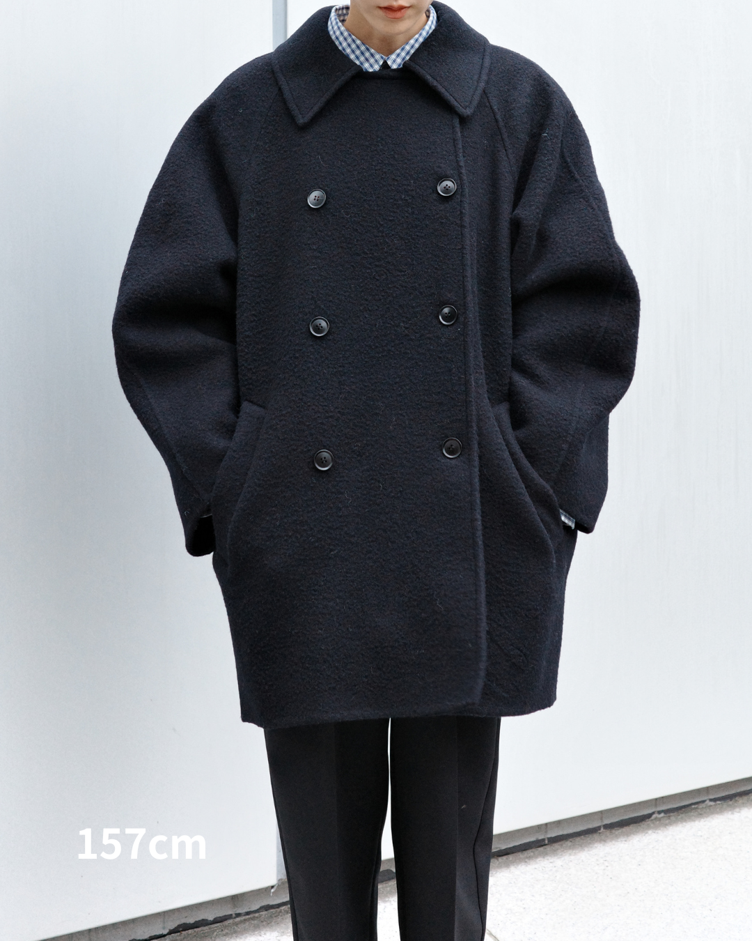 【Pre-Order】Double Breasted Cocoon Coat