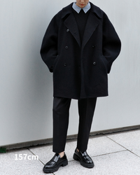【Pre-Order】Double Breasted Cocoon Coat