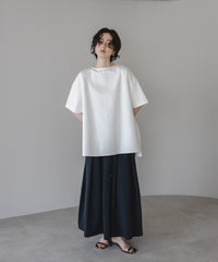 【Cool Touch】Basic Side Slit Punch The Dough TShirt