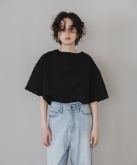 【Cool Touch】Basic Side Slit Punch The Dough TShirt