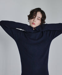 【Superfine Merino Wool】Minimal Turtleneck Knit