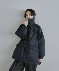 【Multi-Pocket】Stand Collar Blouson