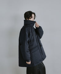 【Multi-Pocket】Stand Collar Blouson