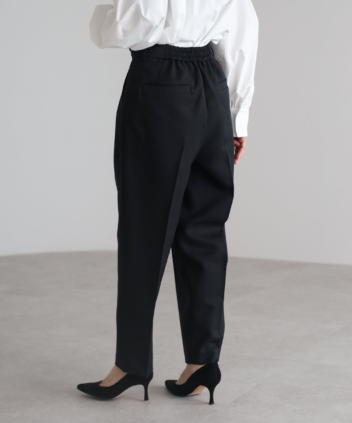 【Multi-Function】Tuck Belt Slacks