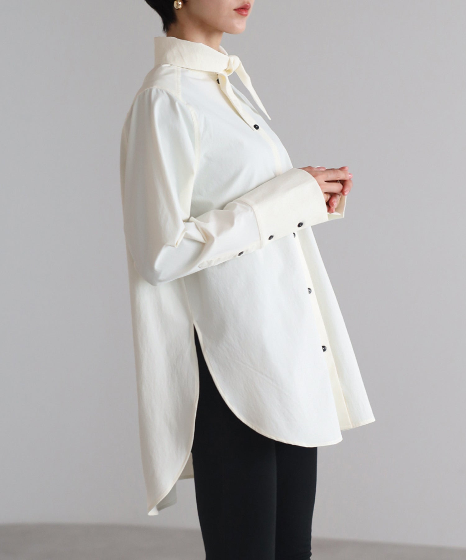 Classical Tie Blouse