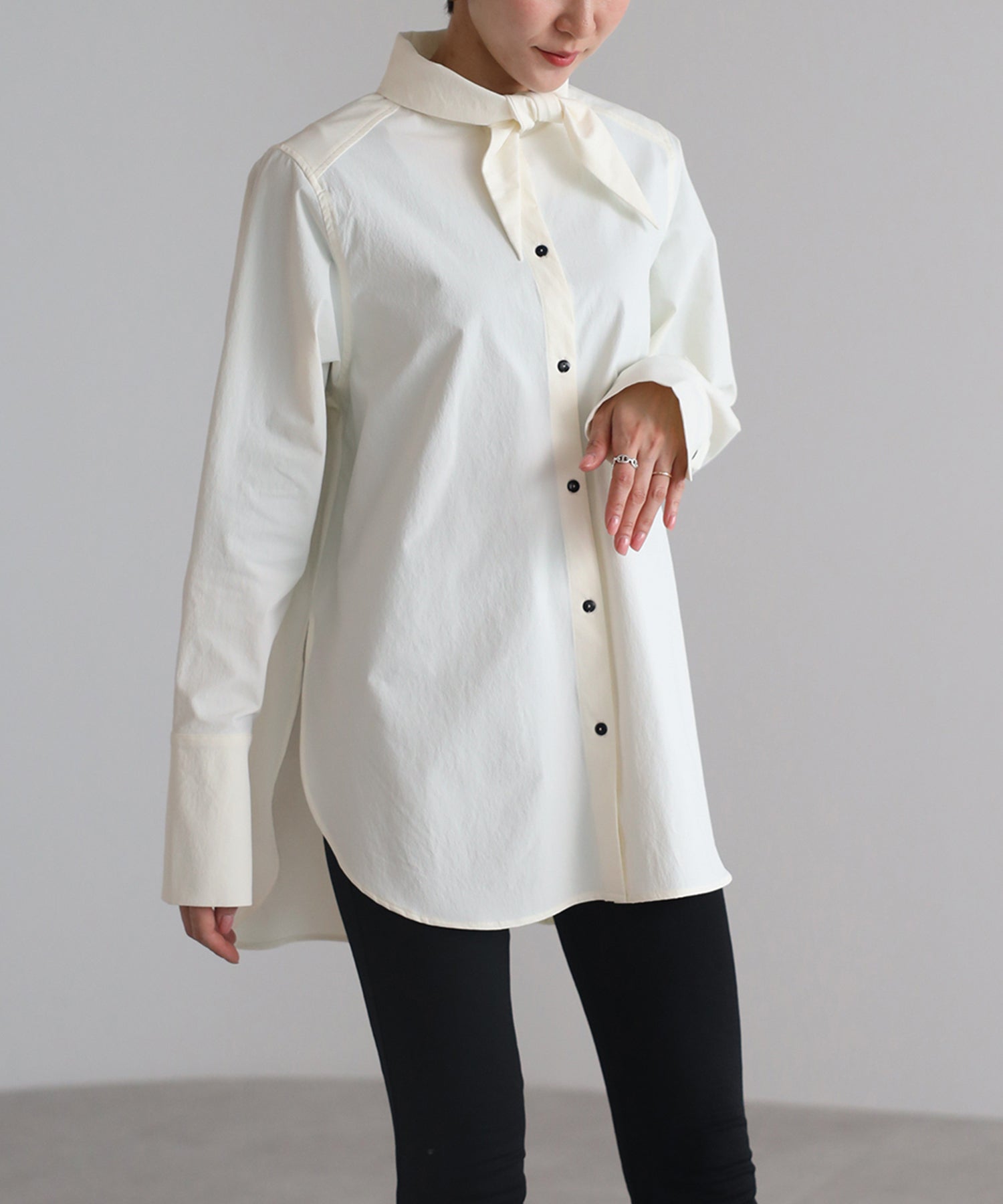 トップス mare Tie Blouse Classical Tie Blouse – maré（マレ）オンラインストア