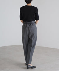 【Multi-Function】Tuck Belt Slacks
