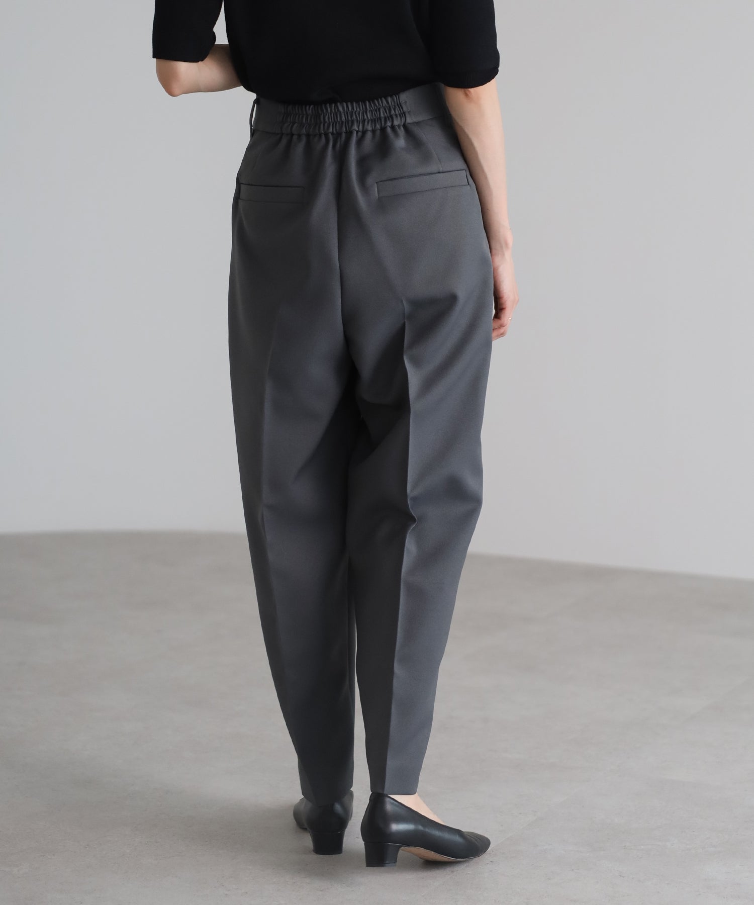 【Multi-Function】Tuck Belt Slacks