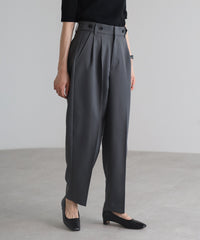 【Multi-Function】Tuck Belt Slacks