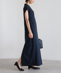 【Machine Washable】Front Tuck Cocoon One Piece