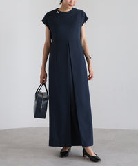 【Machine Washable】Front Tuck Cocoon One Piece