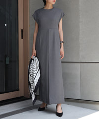 【Machine Washable】Front Tuck Cocoon One Piece
