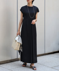 【Machine Washable】Front Tuck Cocoon One Piece