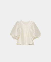 【Multi-Function】Soft Volume Puff Sleeve Blouse