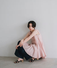 【Easy-Care】A-Line Peplum Tunic