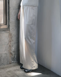【Multi-Function】Drape Satin Easy Pants