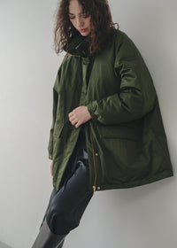 【Multi-Pocket】Stand Collar Blouson